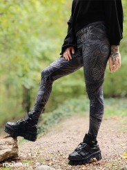 KUSEN BLACK LEGGINGS