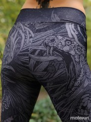 KUSEN BLACK LEGGINGS