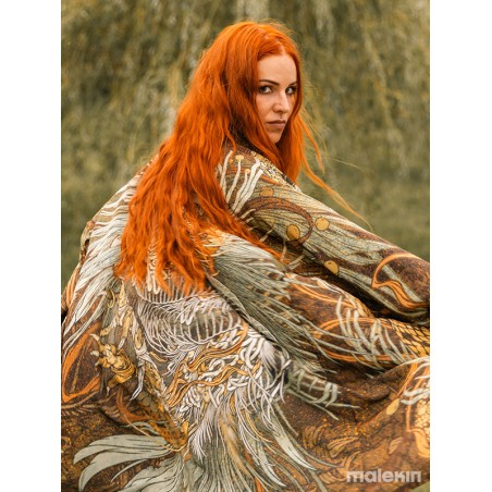 KUSEN DARK LONG KIMONO