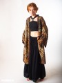 KUSEN DARK LONG KIMONO