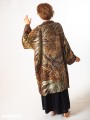 KUSEN DARK LONG KIMONO