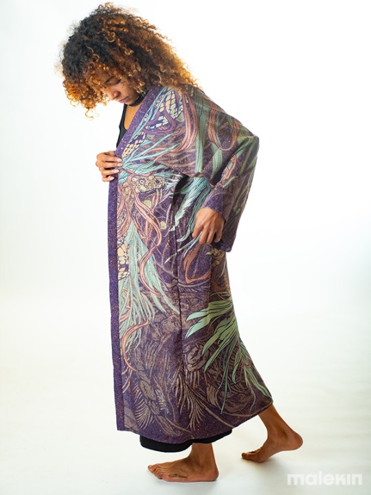 KUSEN LIGHT EXTRA LONG KIMONO