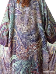 KUSEN LIGHT EXTRA LONG KIMONO