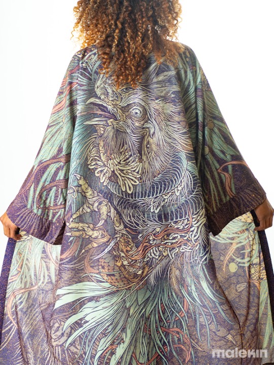 KUSEN LIGHT EXTRA LONG KIMONO