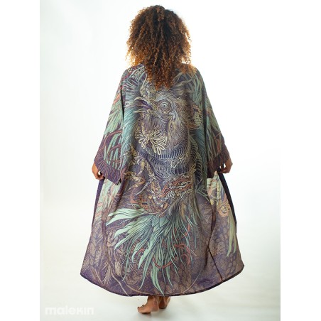 KUSEN LIGHT EXTRA LONG KIMONO