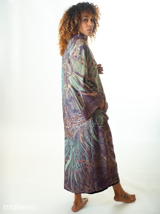 KUSEN LIGHT EXTRA LONG KIMONO