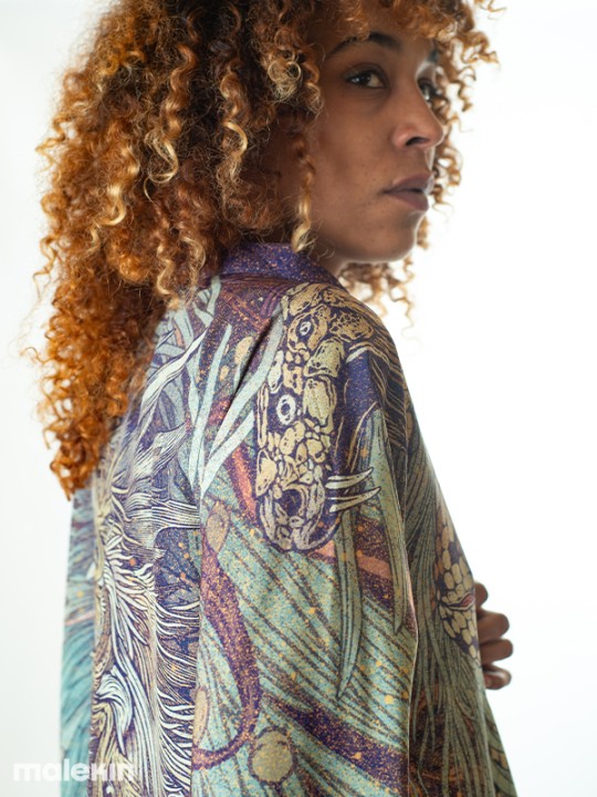 KUSEN LIGHT EXTRA LONG KIMONO