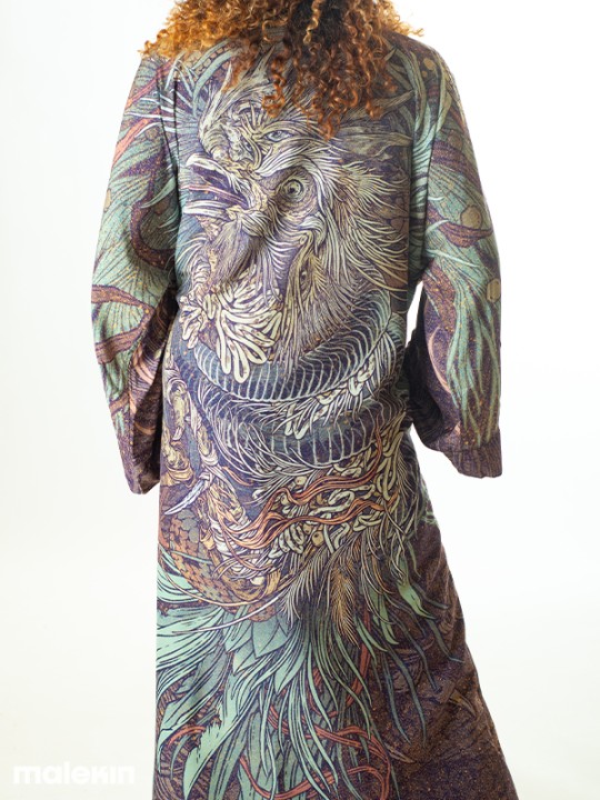 KUSEN LIGHT EXTRA LONG KIMONO