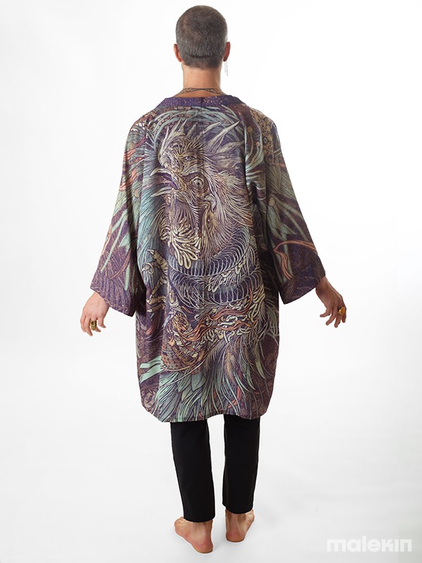 KUSEN LIGHT LONG KIMONO