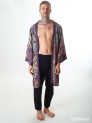 KUSEN LIGHT LONG KIMONO