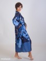 NEKO BLUE EXTRA LONG KIMONO