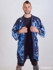 NEKO BLUE LONG KIMONO