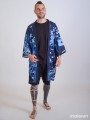 NEKO BLUE LONG KIMONO
