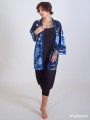 NEKO BLUE SHORT KIMONO