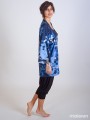 NEKO BLUE SHORT KIMONO