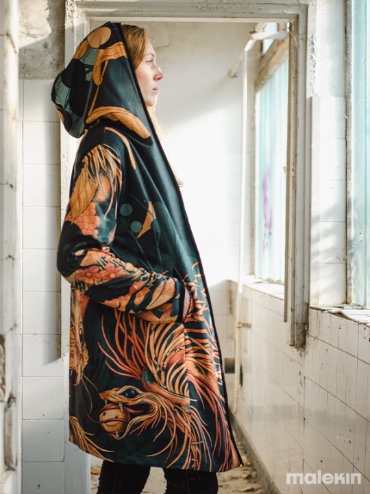 NEKO GREEN ASSASSIN COAT