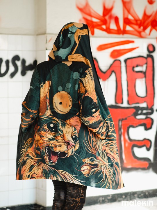 NEKO GREEN ASSASSIN COAT