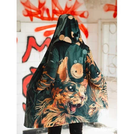 NEKO GREEN ASSASSIN COAT