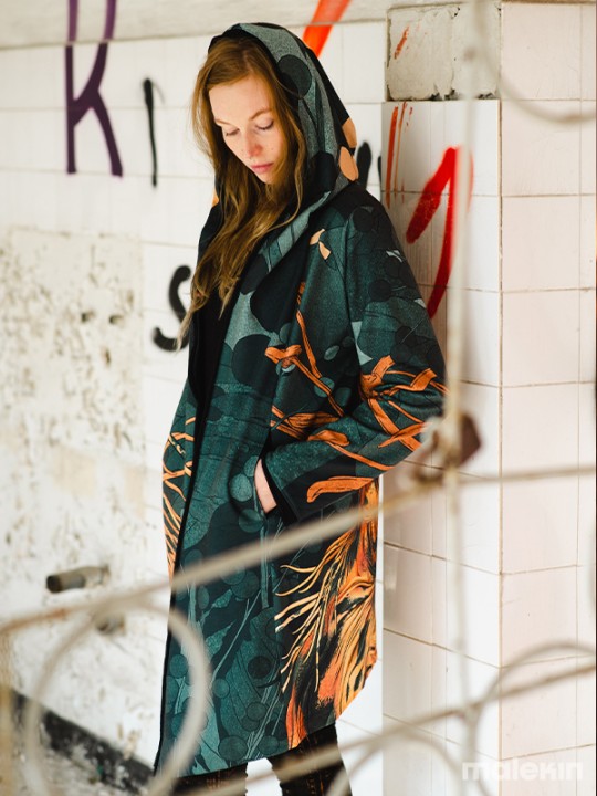 NEKO GREEN ASSASSIN COAT