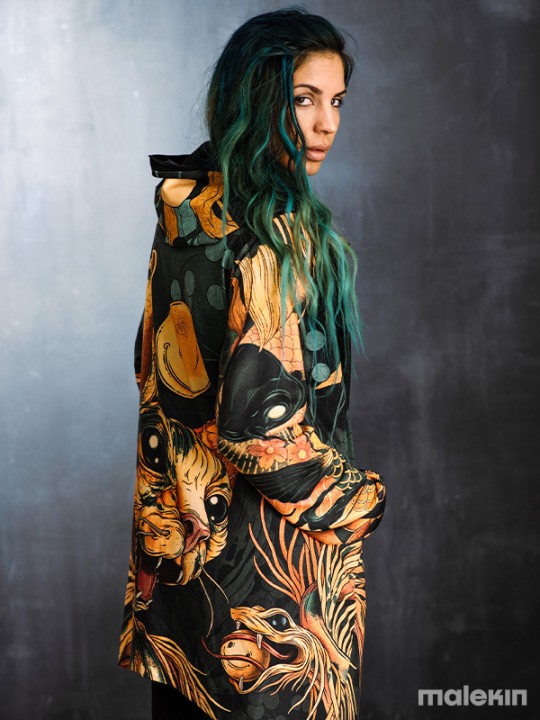 NEKO GREEN ASSASSIN COAT