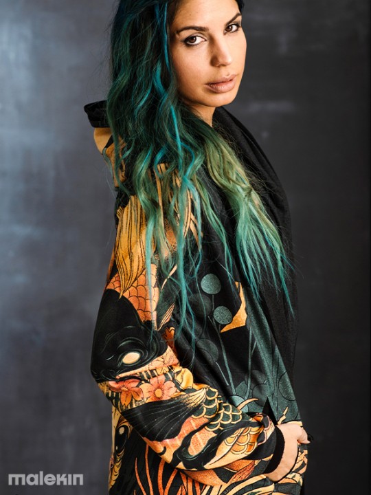 NEKO GREEN ASSASSIN COAT