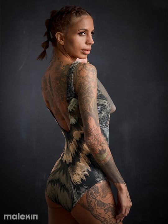 SHINOGA LIGHT DEEP CUT SWIMSUIT