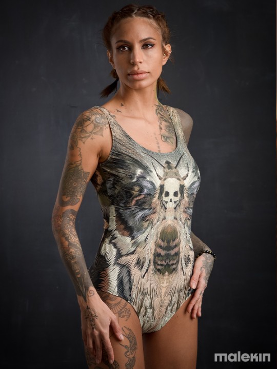 SHINOGA LIGHT DEEP CUT SWIMSUIT