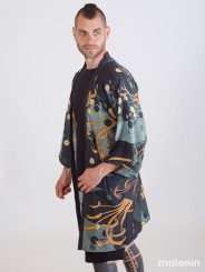 NEKO GREEN LONG KIMONO