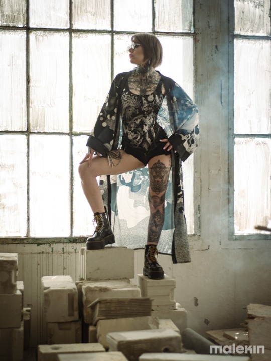 NEKO MONO EXTRA LONG KIMONO