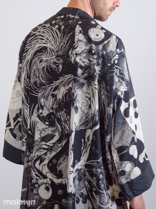 NEKO MONO EXTRA LONG KIMONO