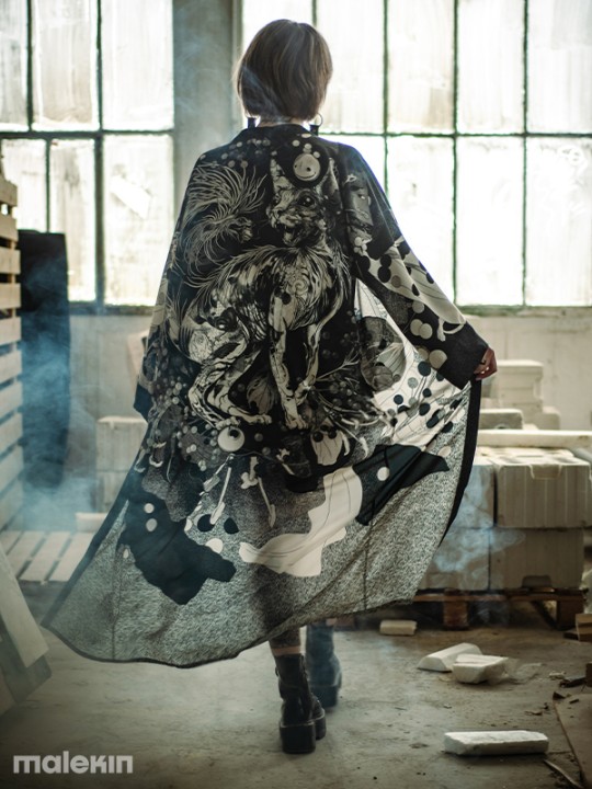 NEKO MONO EXTRA LONG KIMONO