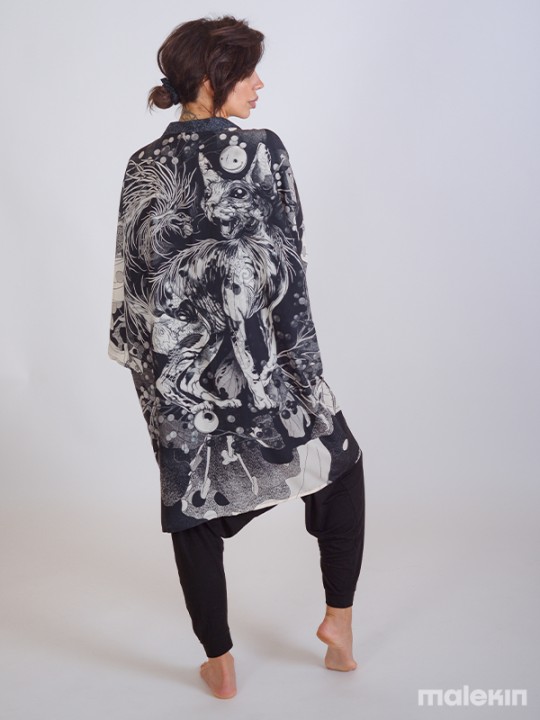NEKO MONO LONG KIMONO
