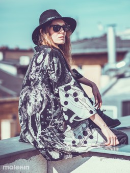 NEKO MONO SHORT KIMONO