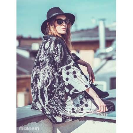 NEKO MONO SHORT KIMONO