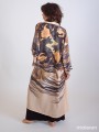 OKAMI DARK EXTRA LONG KIMONO