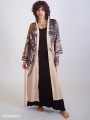 OKAMI DARK EXTRA LONG KIMONO