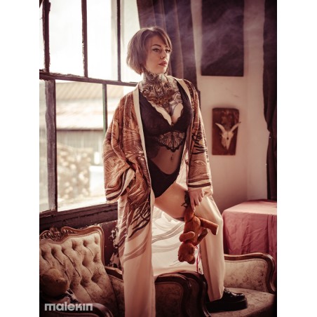 OKAMI LIGHT EXTRA LONG KIMONO