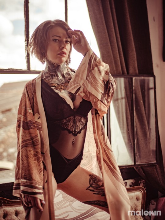 OKAMI LIGHT EXTRA LONG KIMONO