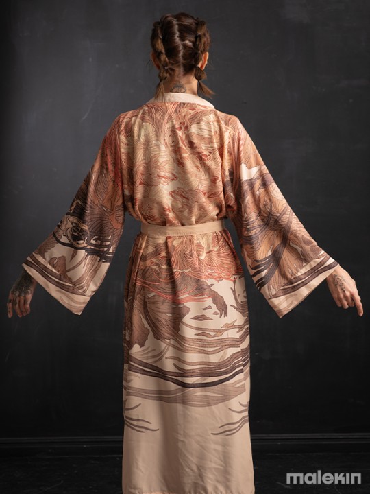 OKAMI LIGHT EXTRA LONG KIMONO