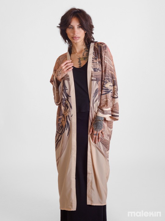 OKAMI LIGHT EXTRA LONG KIMONO