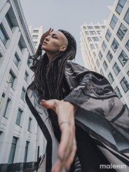 OKAMI MONO LONG KIMONO