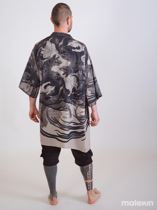OKAMI MONO LONG KIMONO
