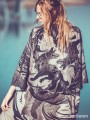 OKAMI MONO LONG KIMONO