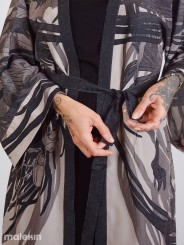 OKAMI MONO EXTRA LONG KIMONO