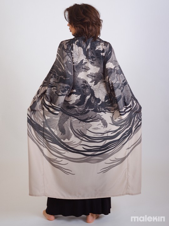 OKAMI MONO EXTRA LONG KIMONO