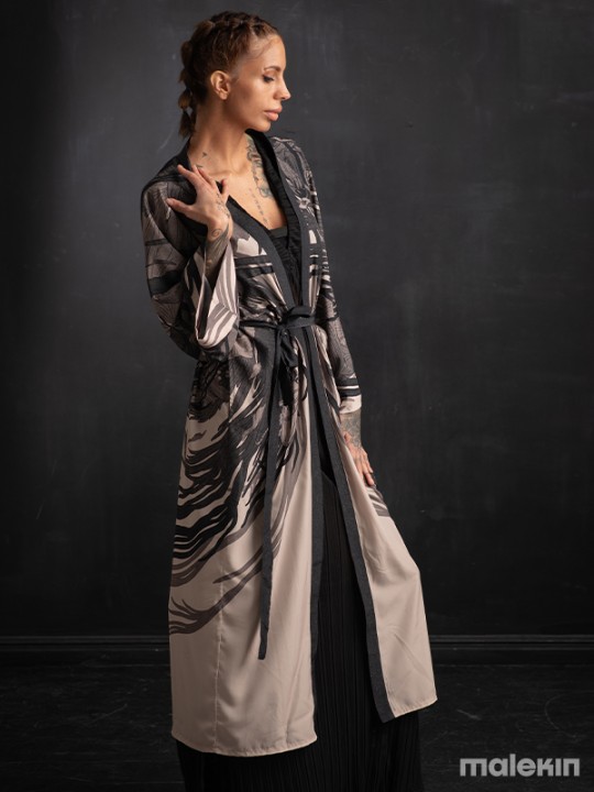 OKAMI MONO EXTRA LONG KIMONO