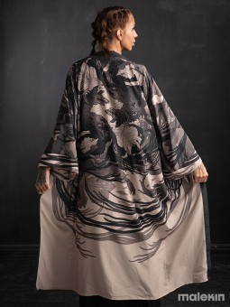 OKAMI MONO EXTRA LONG KIMONO