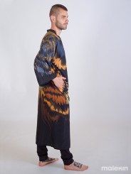 SHINOGA DARK EXTRA LONG KIMONO