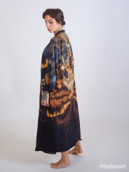 SHINOGA DARK EXTRA LONG KIMONO