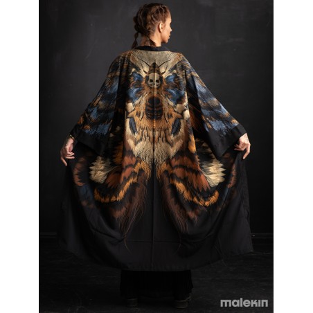 SHINOGA DARK EXTRA LONG KIMONO